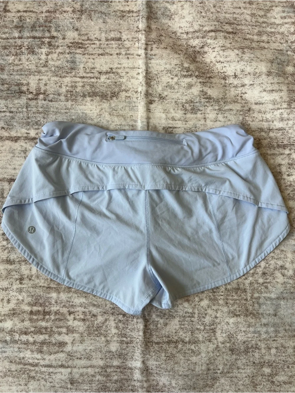 lululemon athletica Pale Blue Women's Athletic Shorts